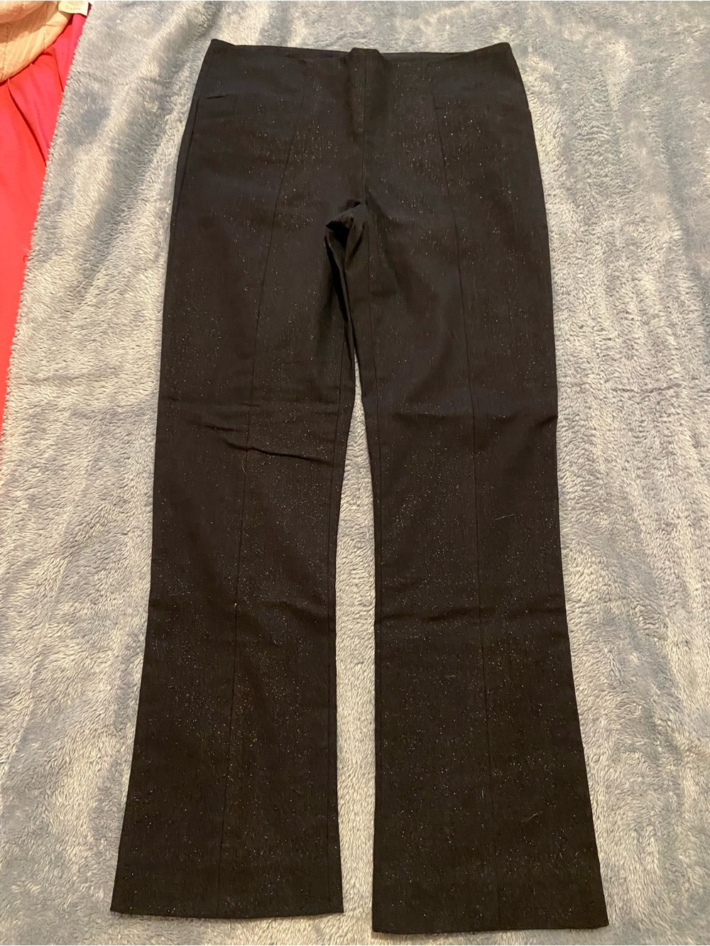 Corey Lynn Calter Black Dress Pants with Subtle Sheen